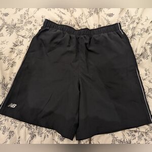 Black New balance running shorts size medium